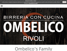 Tablet Screenshot of ombelicorivoli.com